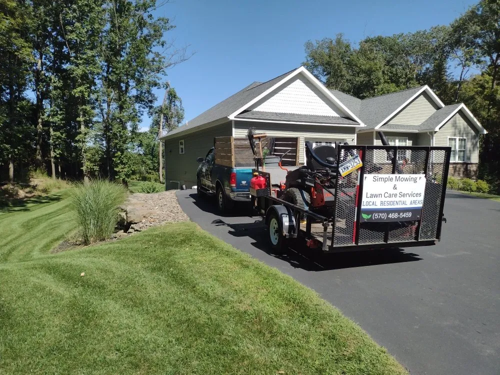 Top-rated lawn care service for homes in Scranton, PA by Simple Mowing & Lawn Care Services