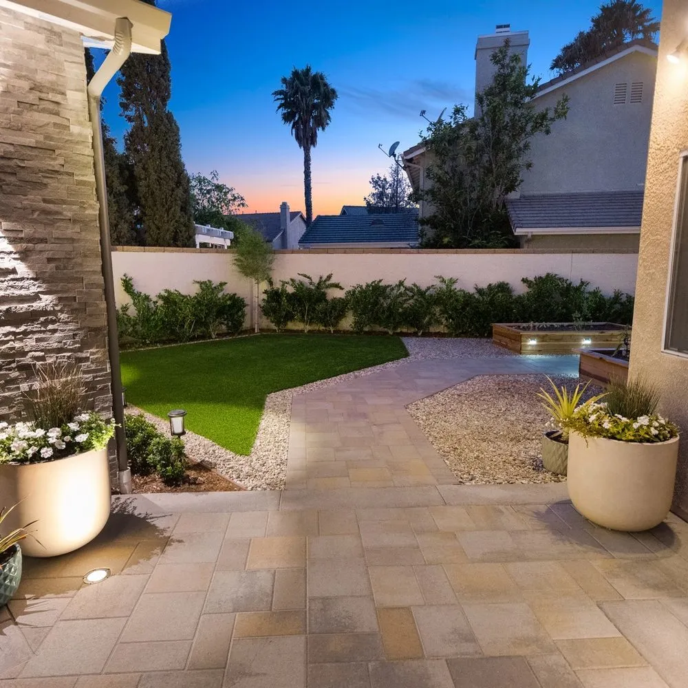 Expert landscape installation in Irvine, CA by Simple Outdoor Living