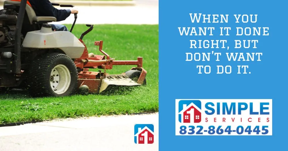 Custom yard cleanup service with custom design across The Woodlands, TX - Simple Services