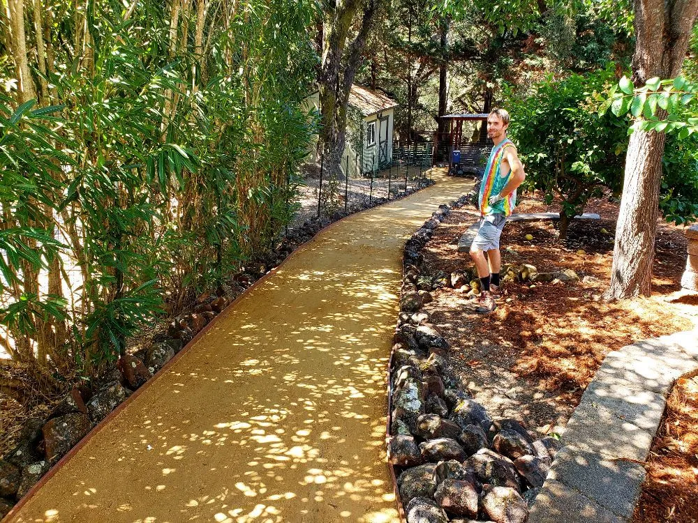 Reliable landscape installation in Boulder Creek, CA by Simple Wonders Landscape and Design