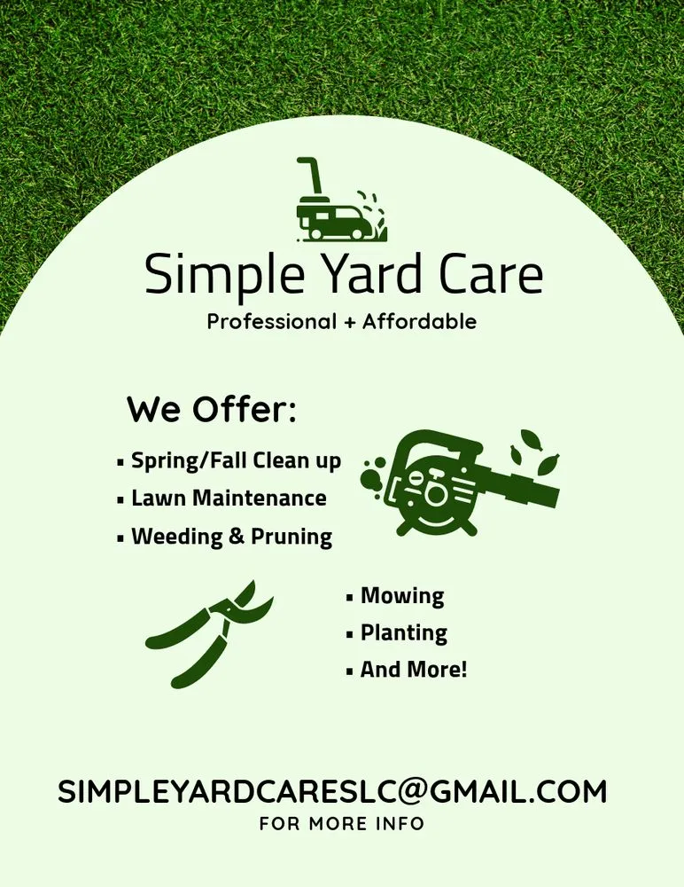 Local residential landscaping for residential properties across Salt Lake City, UT - Simple Yard Care