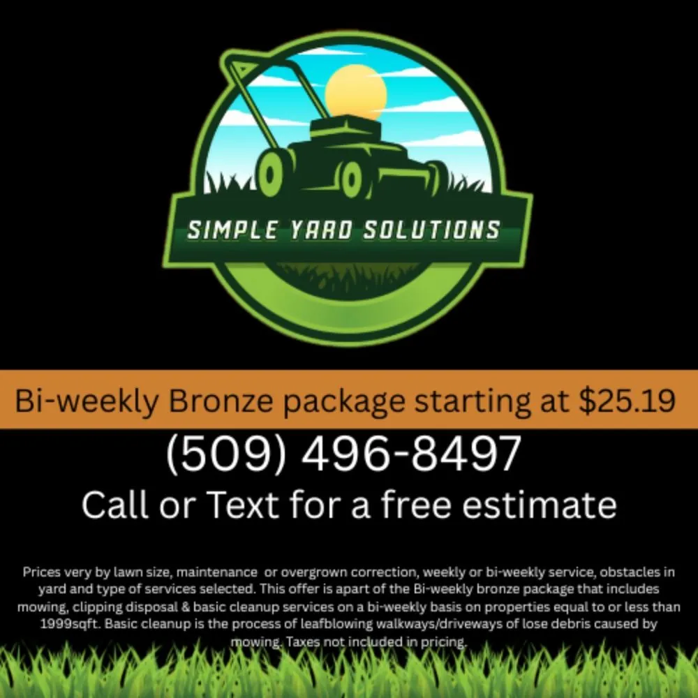 Expert landscaping services experts serving Spokane, WA - Simple Yard Solution's