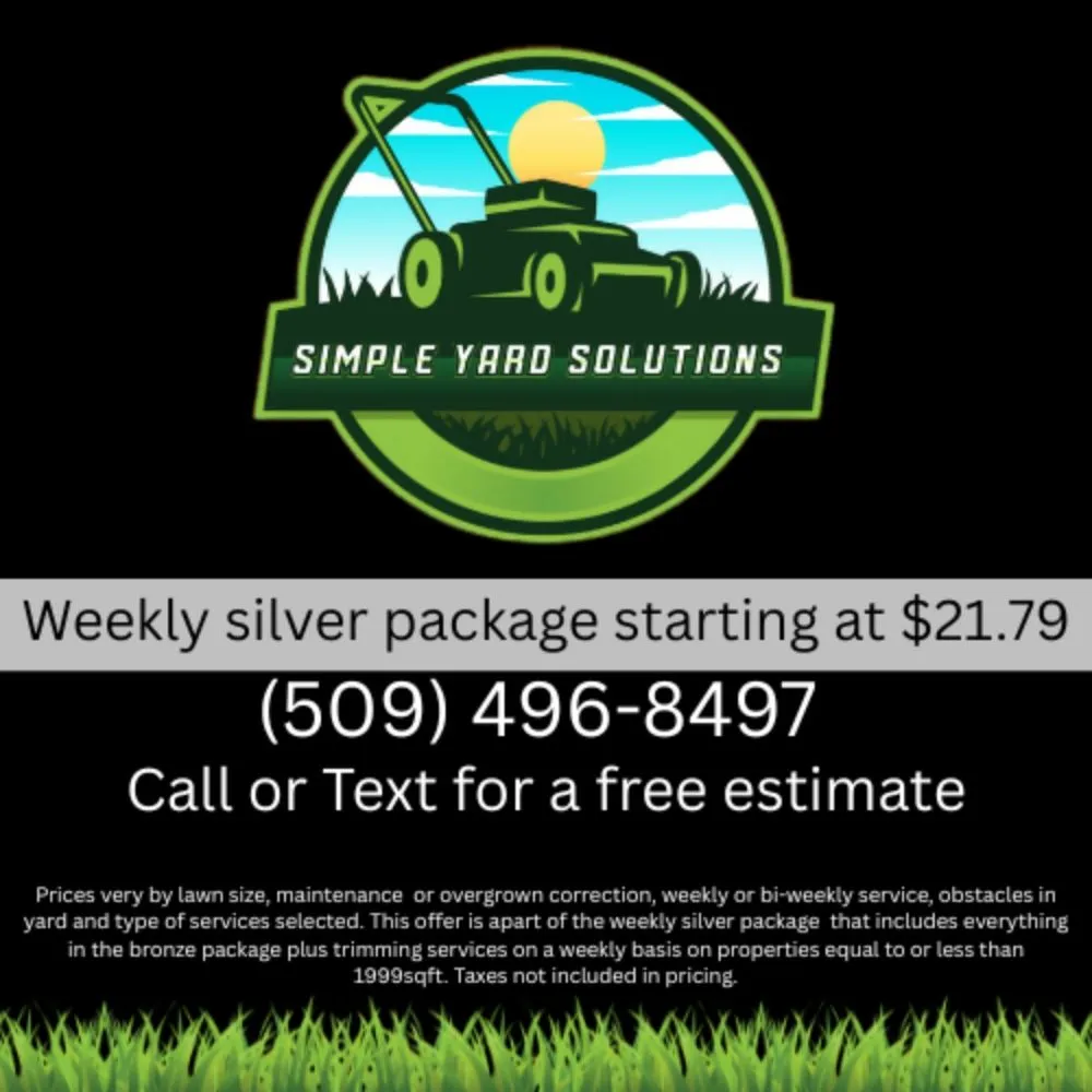 Local outdoor landscaping in Spokane, WA - Simple Yard Solution's