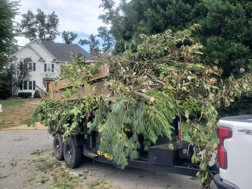 Professional landscape installation in Rockville, VA by Simple Yard Works
