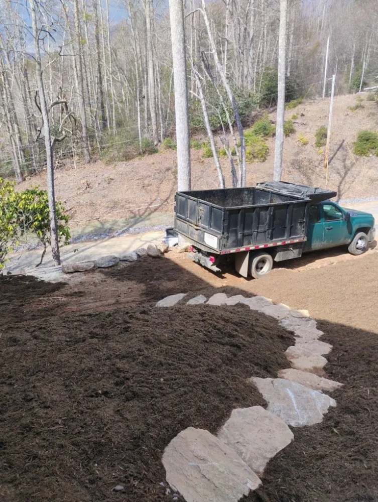 Professional lawn care service in Burnsville, NC by SimpleScapes