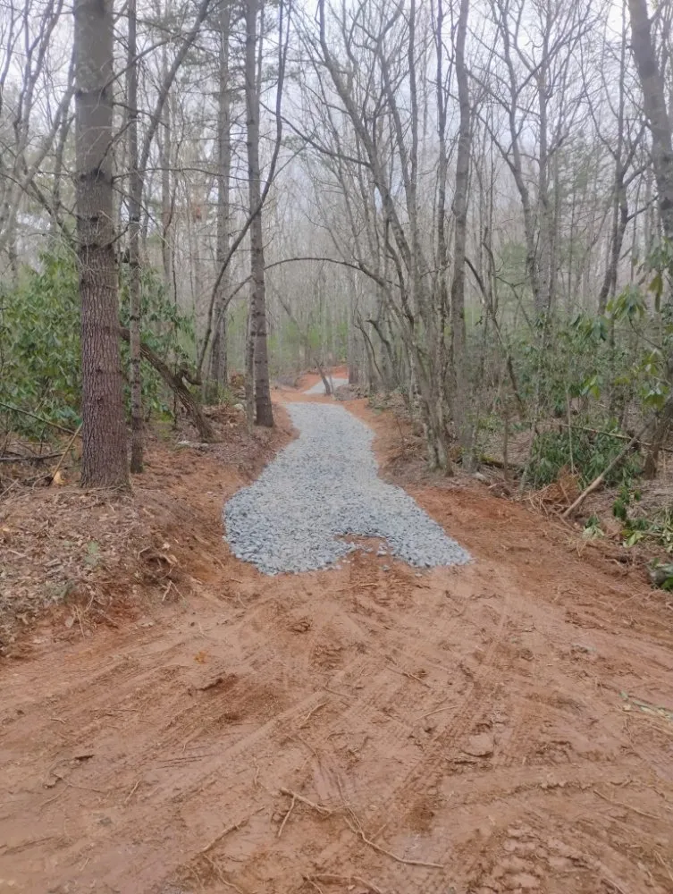 Local landscape installation in Burnsville, NC - SimpleScapes