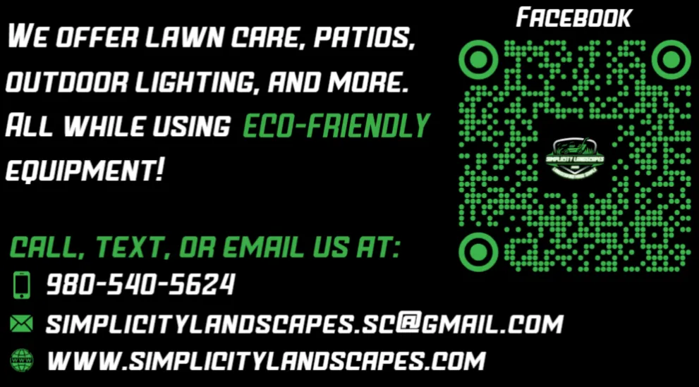 Local yard maintenance in Clover, SC by Simplicity Landscapes