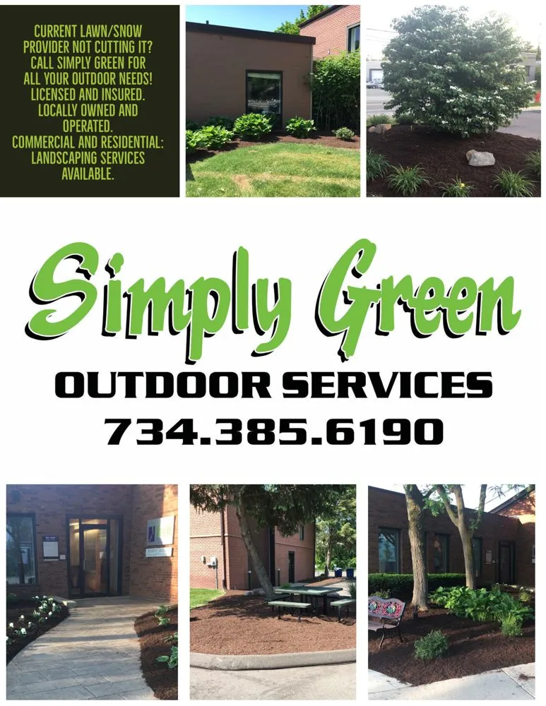 Local lawn care service in Dexter, MI by Simply Green Outdoor Services