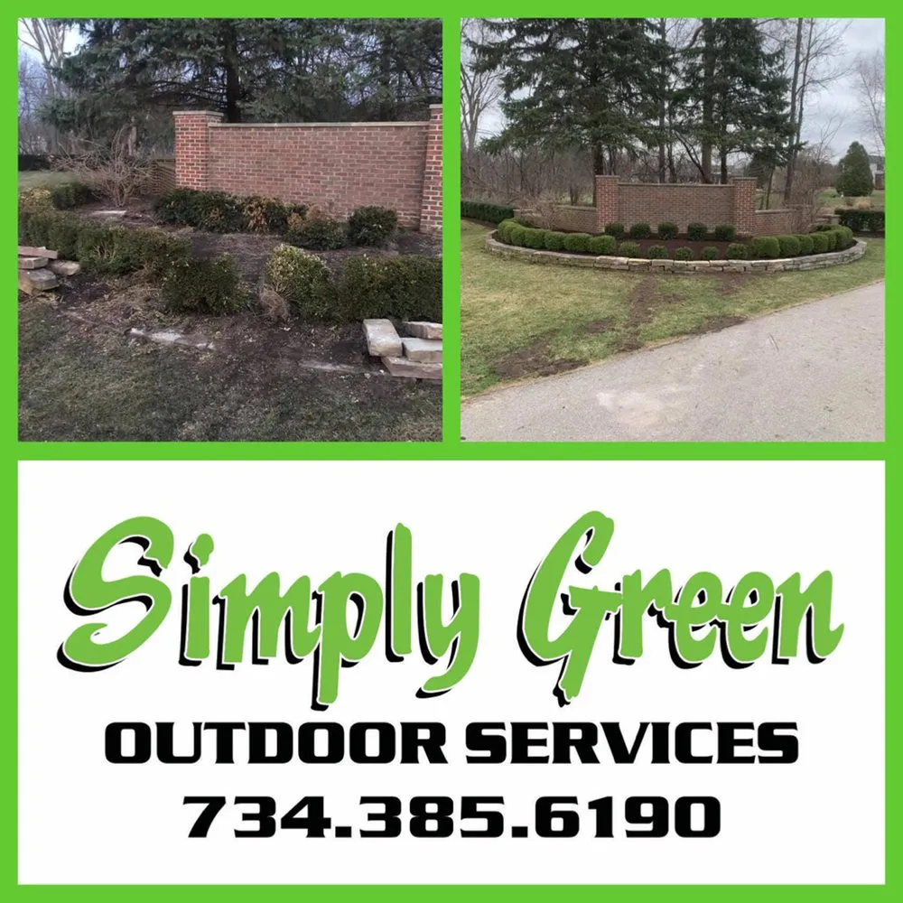 Local residential landscaping for year-round maintenance in Dexter, MI by Simply Green Outdoor Services