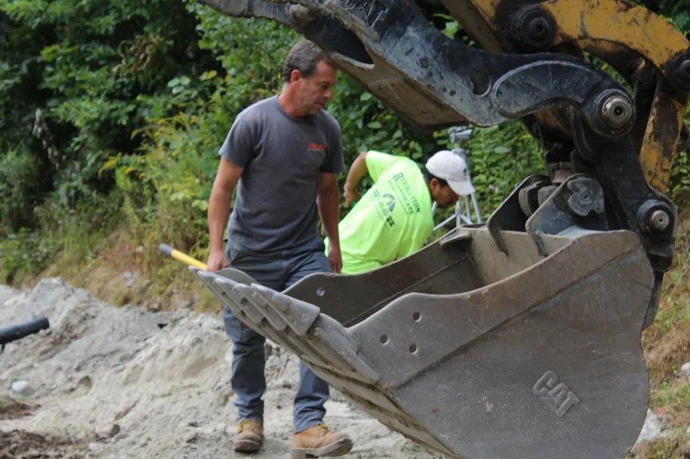 Affordable landscape installation with custom design in Framingham, MA by Simply Landscape