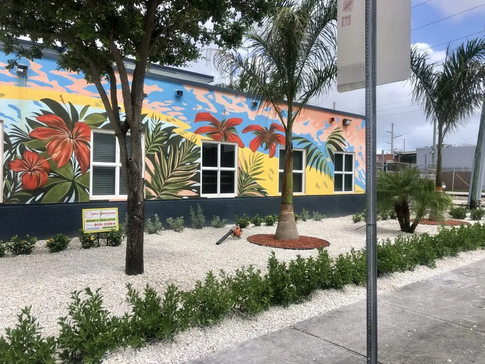 Custom landscape installation for residential properties across Miami, FL - Simply Landscapes