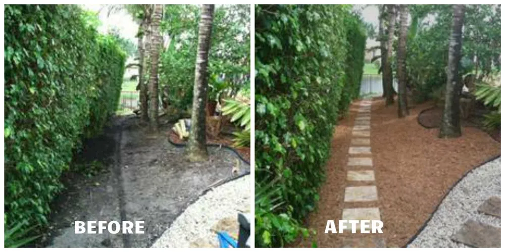 Affordable yard cleanup service for outdoor upgrades in Miami, FL by Simply Landscapes