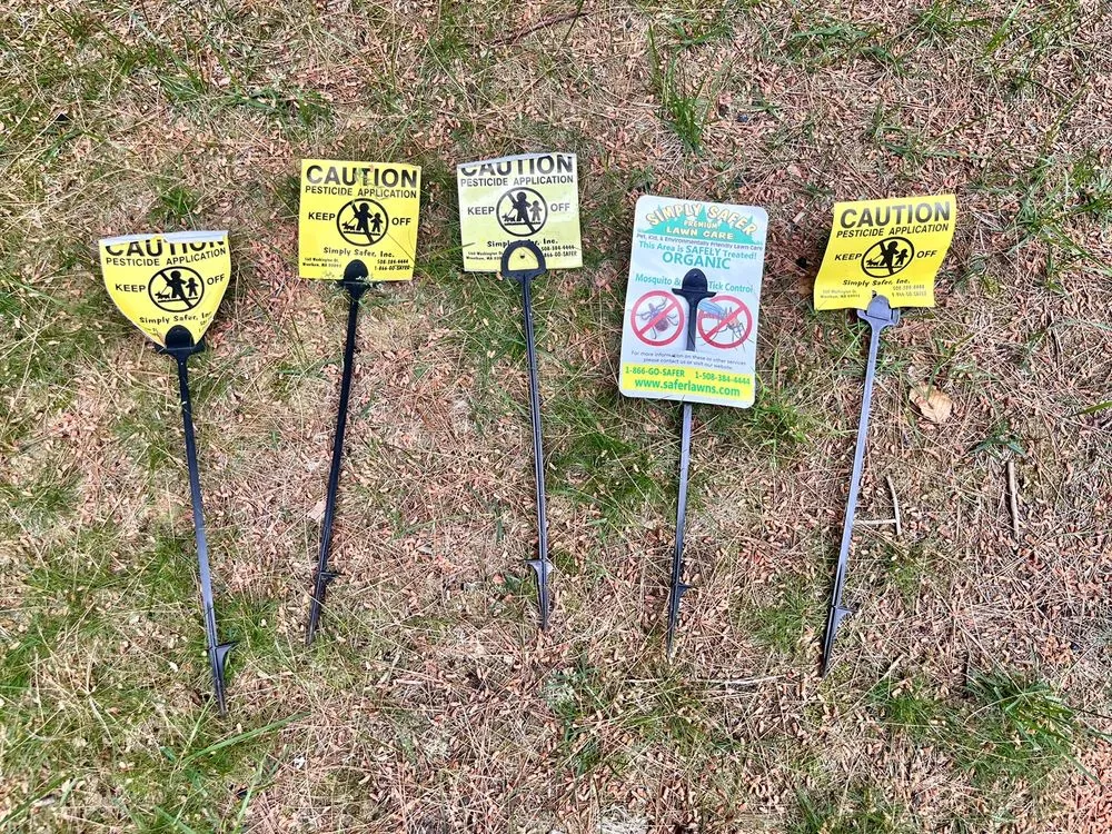 Professional landscape design with custom design in Wrentham, MA by Simply Safer Premium Lawn Care