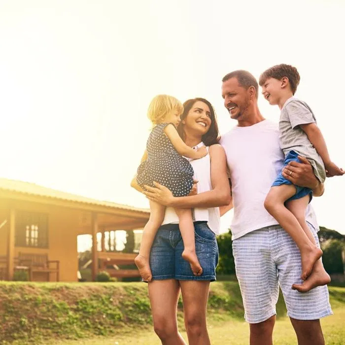 Professional outdoor landscaping for homes in Wrentham, MA by Simply Safer Premium Lawn Care