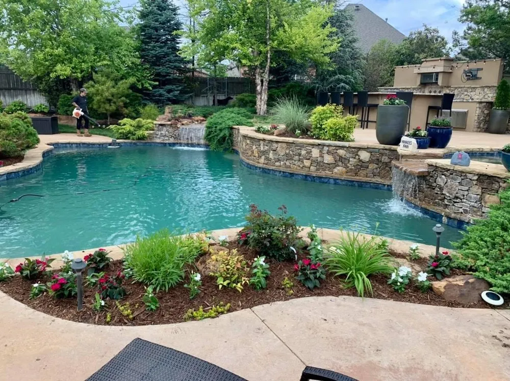 Custom residential landscaping for beautiful yards across Edmond, OK - Simply Scapes