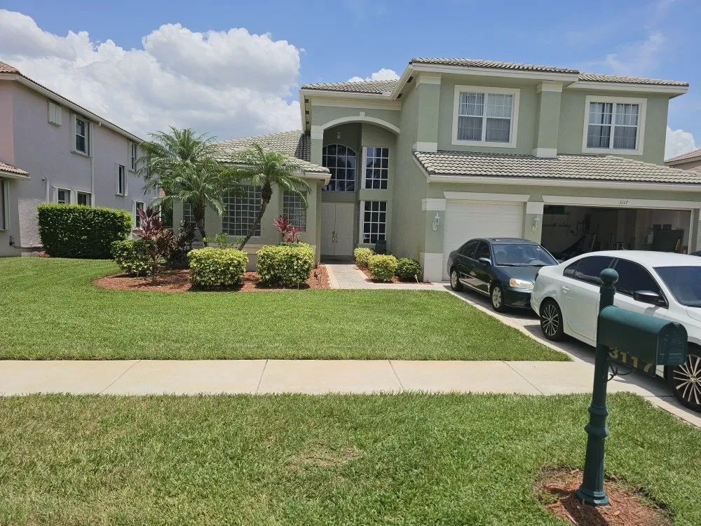 Affordable landscape installation in Miami, FL by Simply The Best Lawn & Landscaping