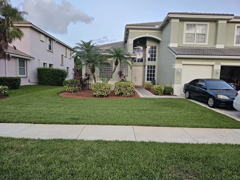 Professional outdoor landscaping with custom design across Miami, FL - Simply The Best Lawn & Landscaping