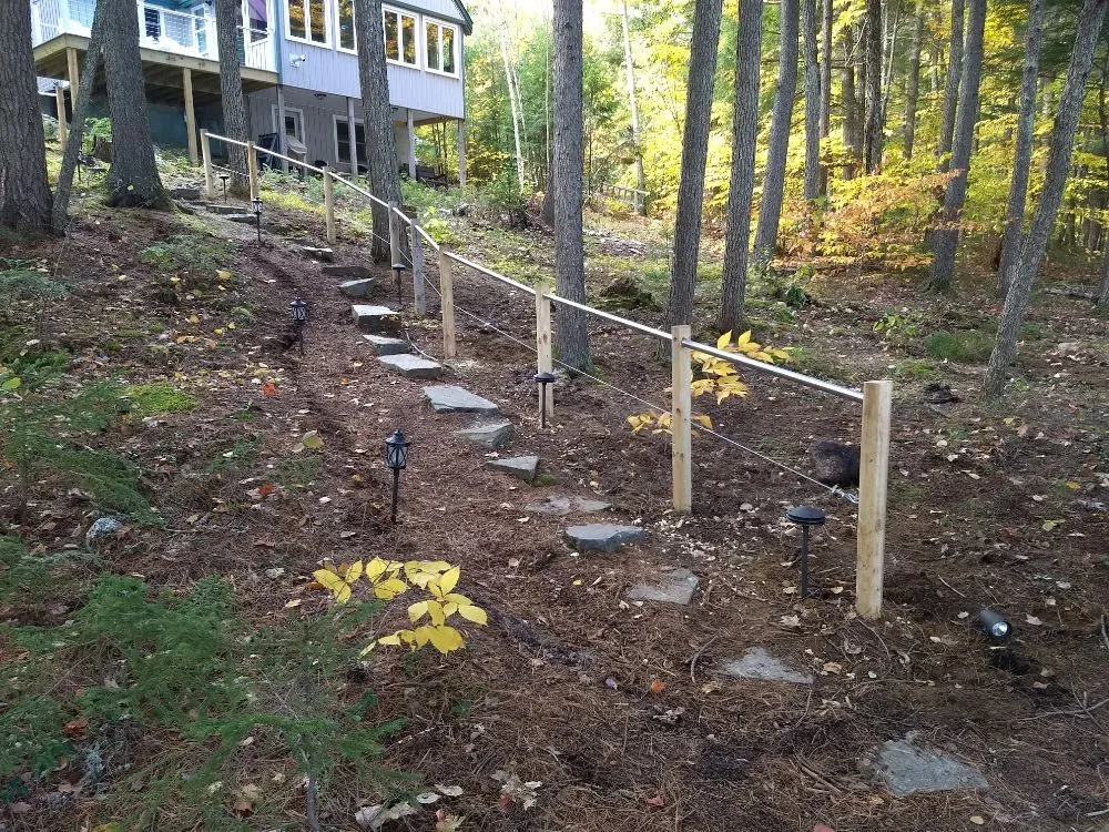Professional landscaping services for outdoor upgrades in Waterford, ME by Simpson's Landscaping