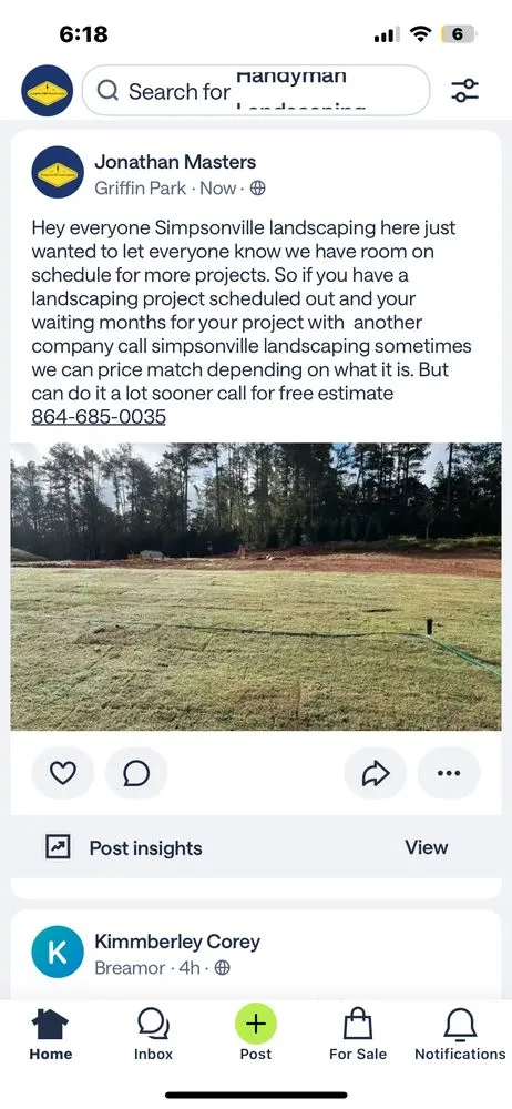 Professional lawn mowing service for outdoor upgrades across Simpsonville, SC - Simpsonville Landscaping