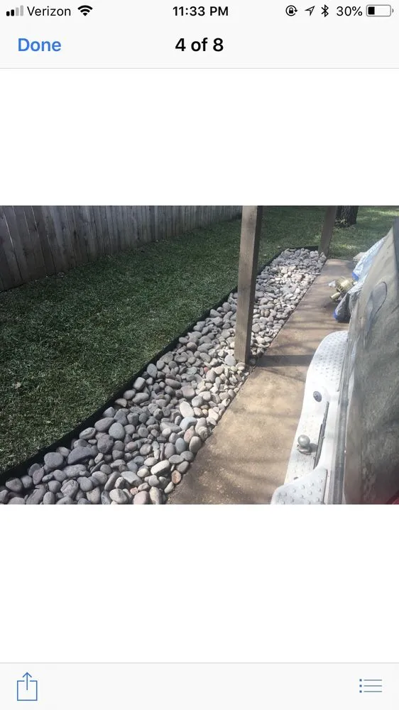 Trusted garden landscaping in Bedford, TX by Sims Grass