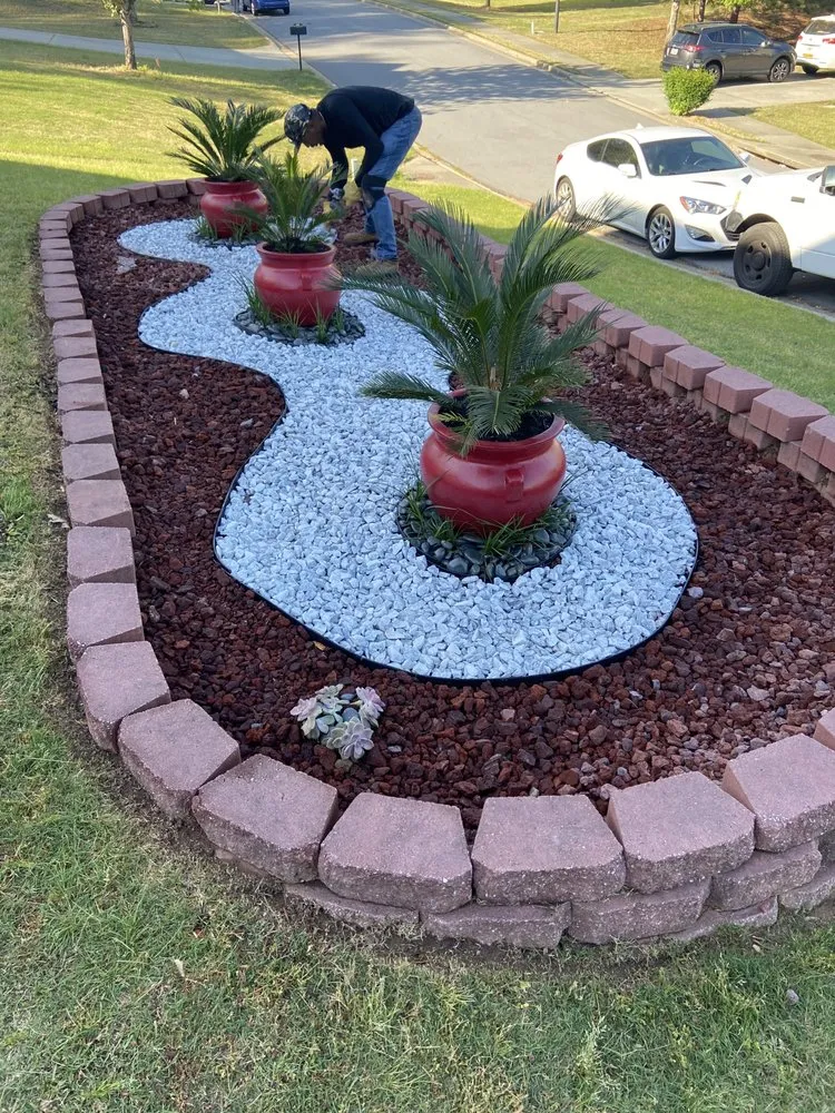 Local landscape installation for residential properties across Mint Hill, NC - SIMSA Services
