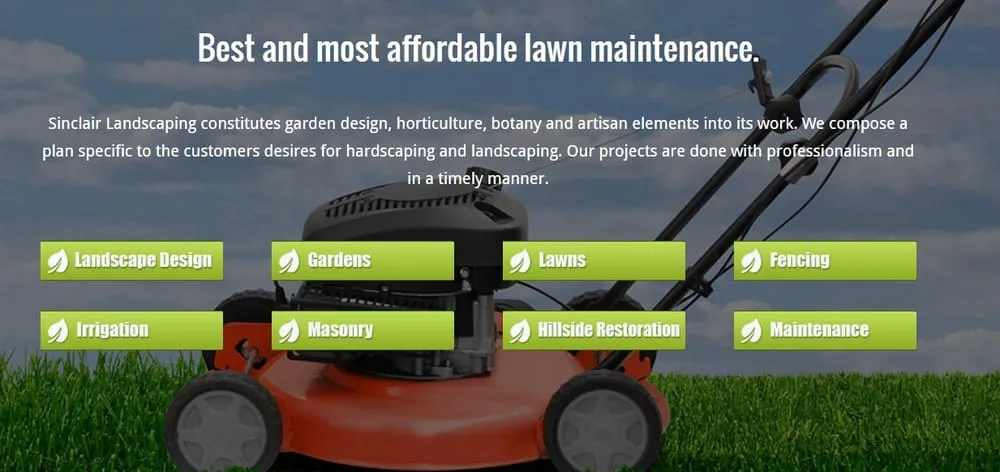 Custom garden landscaping experts serving Pasadena, CA - Sinclair Landscaping Company