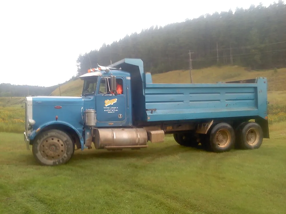 Custom landscape installation in Deadwood, SD by Singer Construction & Landscaping