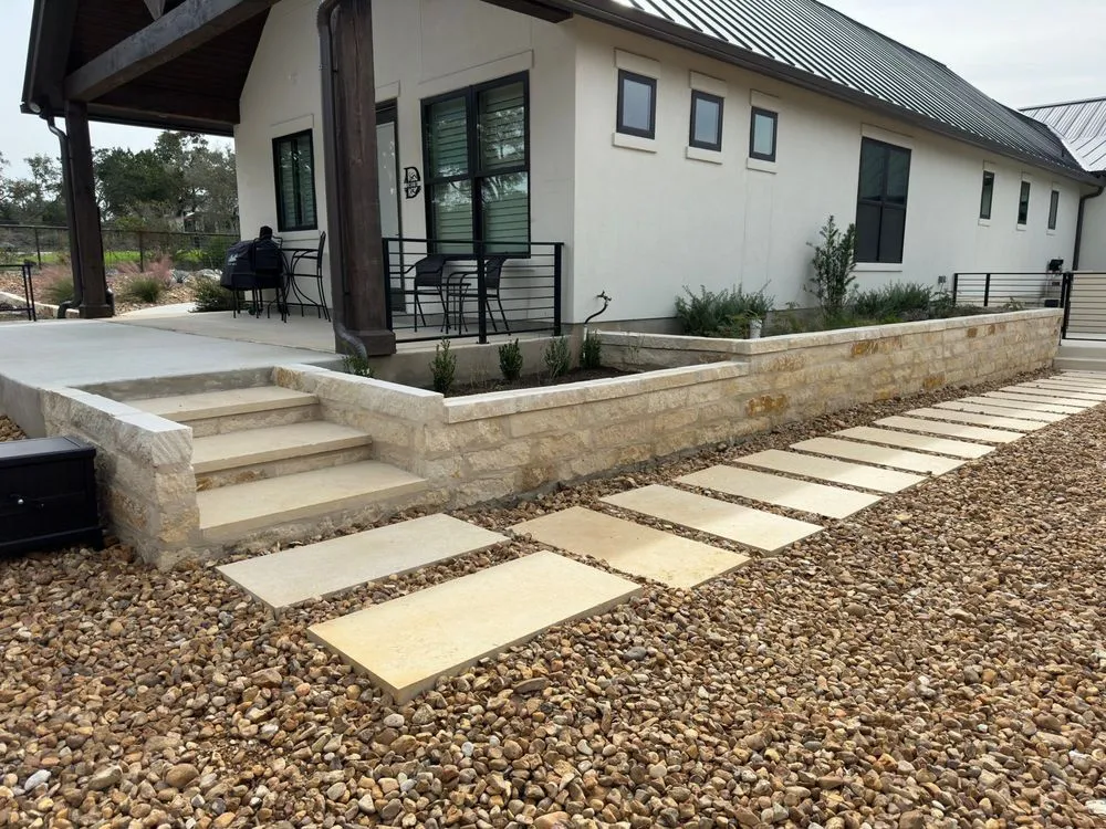 Affordable landscape installation in Bulverde, TX - Singer Services