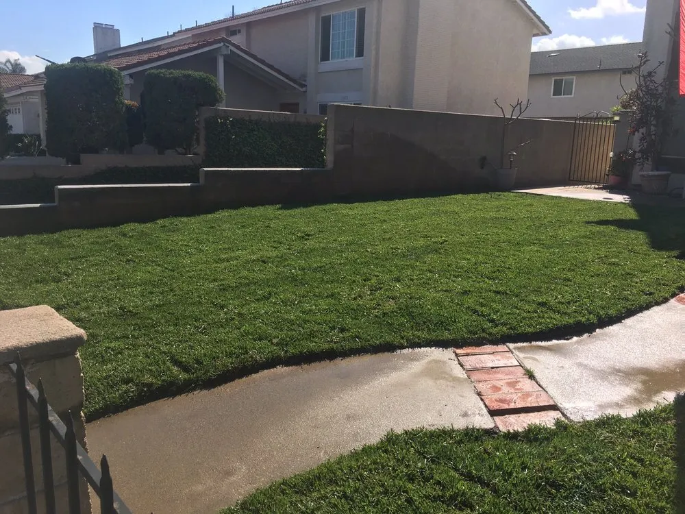 Top-rated landscape installation for beautiful yards in Corona, CA by Singh's landscaping inc