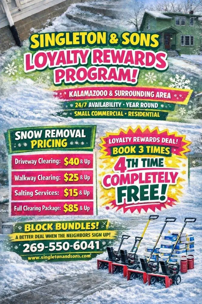 Expert yard maintenance in Kalamazoo, MI - Singleton & Sons Landscaping & More