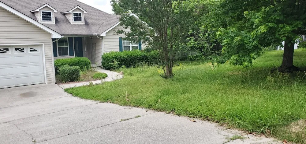 Custom residential landscaping in Dalton, GA by Singleton Lawn Care