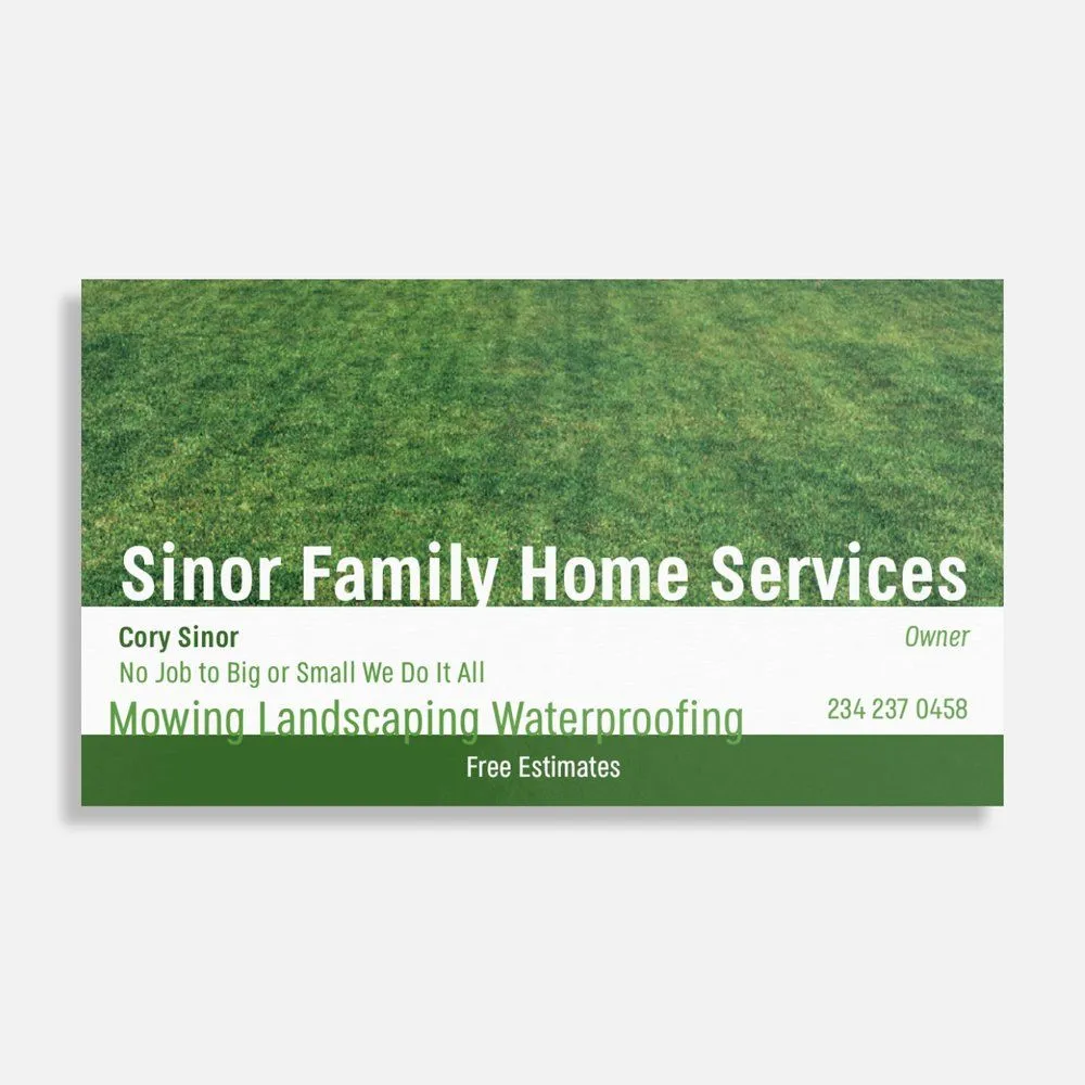 Professional residential landscaping for year-round maintenance across Dover, OH - Sinor Family Home Services