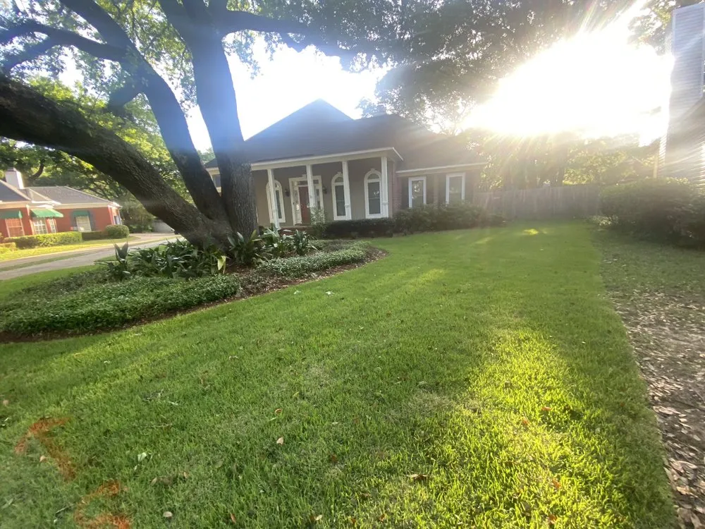 Custom yard maintenance in Mobile, AL by Sion LawnCare