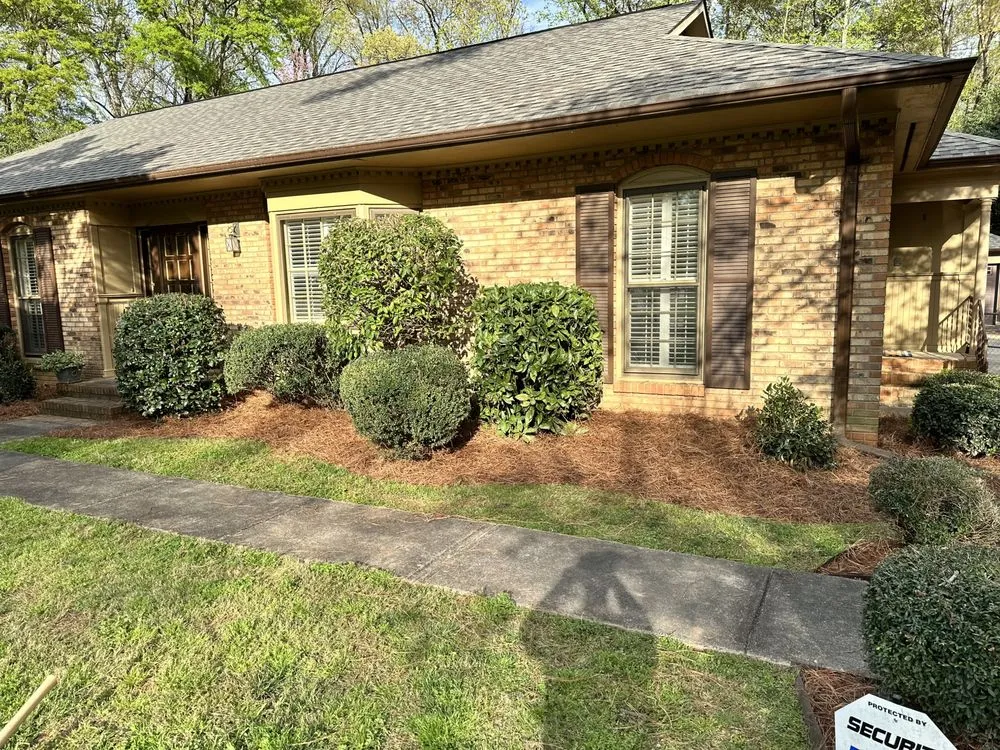 Custom landscape installation for beautiful yards in Charlotte, NC by Sipe's Sights Premium Landscaping