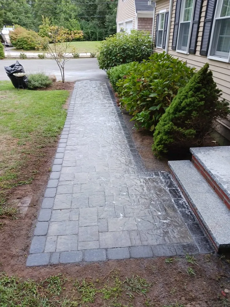 Local landscape installation in Rockland, MA - Siqueira Landscape Construction