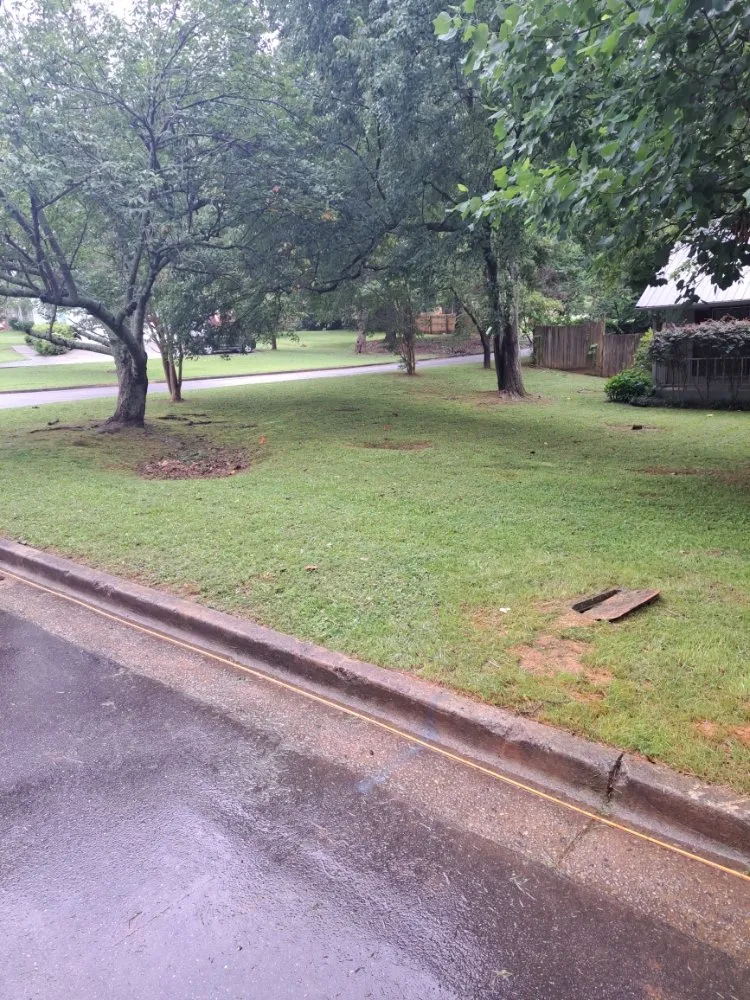 Local landscape installation in Morrow, GA - Sir Garvin Landscape