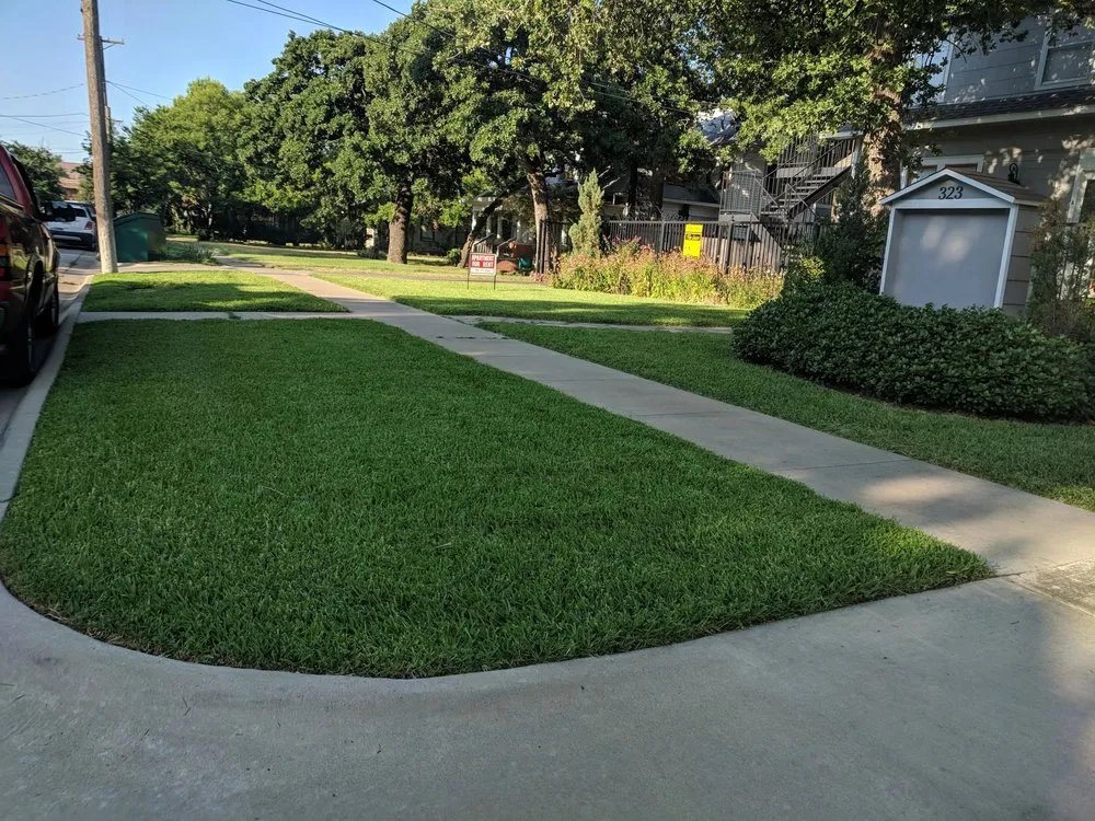 Custom residential landscaping for year-round maintenance in Denton, TX by Sir Mows A Lot