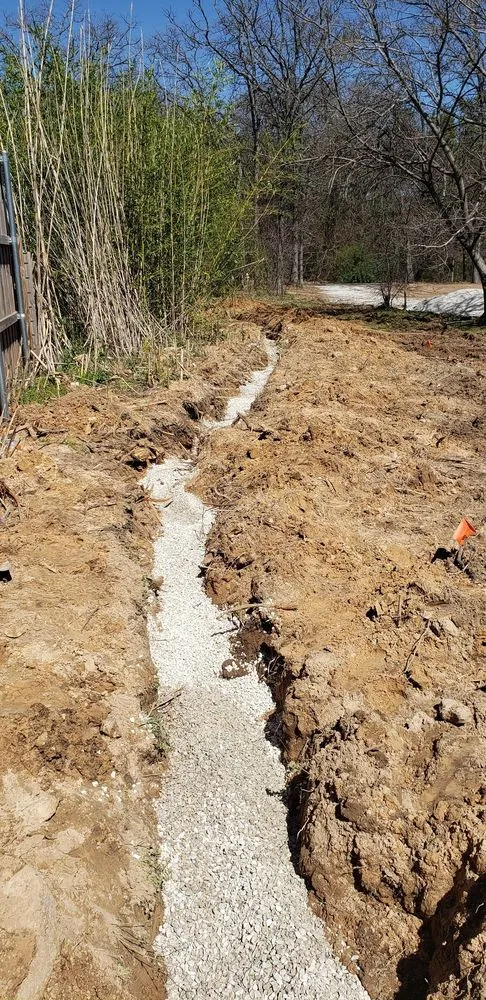 Local yard cleanup service with custom design in Denton, TX by Sir Mows A Lot