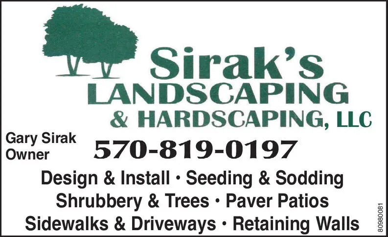 Local landscape design for outdoor upgrades across Wilkes Barre, PA - Sirak Landscaping & Hardscaping
