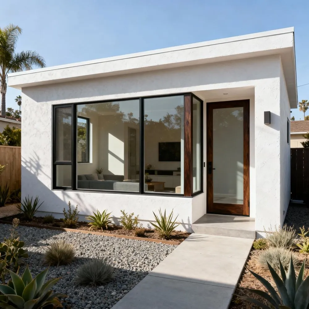 Affordable garden landscaping for year-round maintenance in Canoga Park, CA by Sire Energy Construction