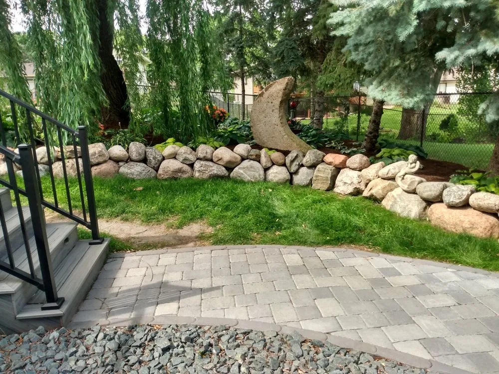 Custom landscaping services in Minneapolis, MN by Sirek Landscaping Company