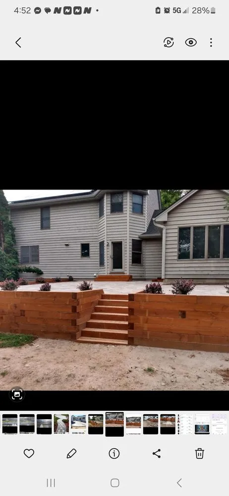 Custom garden landscaping in Minneapolis, MN - Sirek Landscaping Company