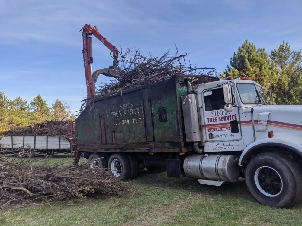 Top-rated yard cleanup service in Siren, WI by Siren Tree Service
