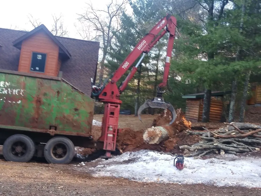 Expert lawn mowing service in Siren, WI by Siren Tree Service