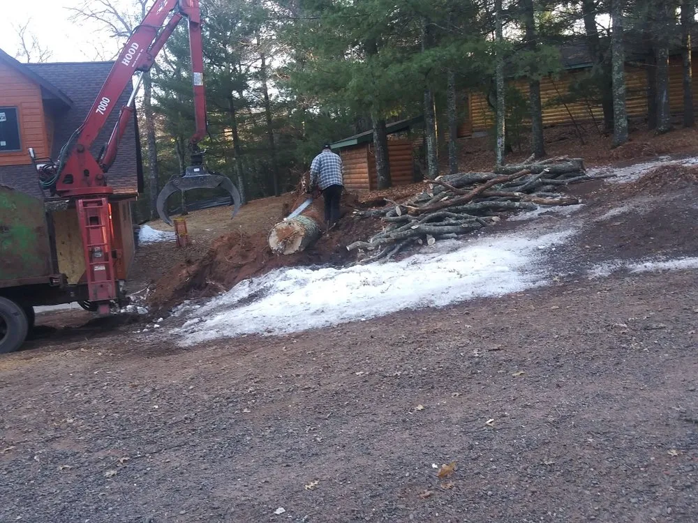 Professional yard cleanup service in Siren, WI - Siren Tree Service