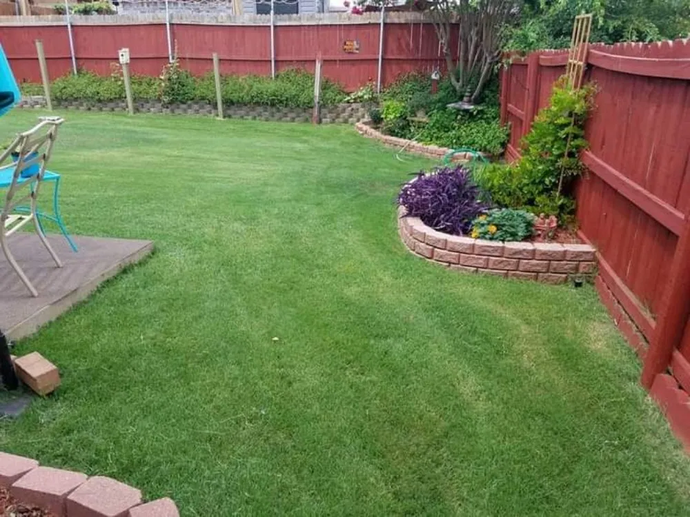 Professional outdoor landscaping for outdoor upgrades in Oklahoma City, OK by Sirius Lawn Services