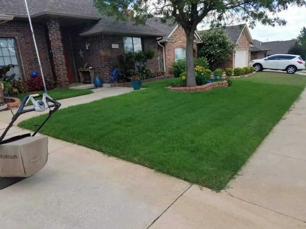 Local landscape installation in Oklahoma City, OK - Sirius Lawn Services