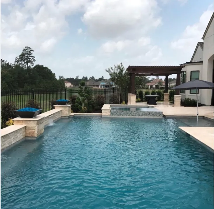 Affordable outdoor landscaping with custom design in Houston, TX by Site Solutions of Houston