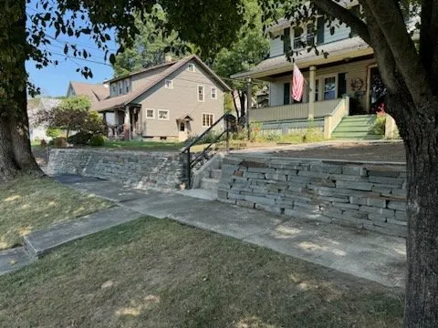 Top-rated landscape design for residential properties in Bemus Point, NY by Sivak Stonemasonry