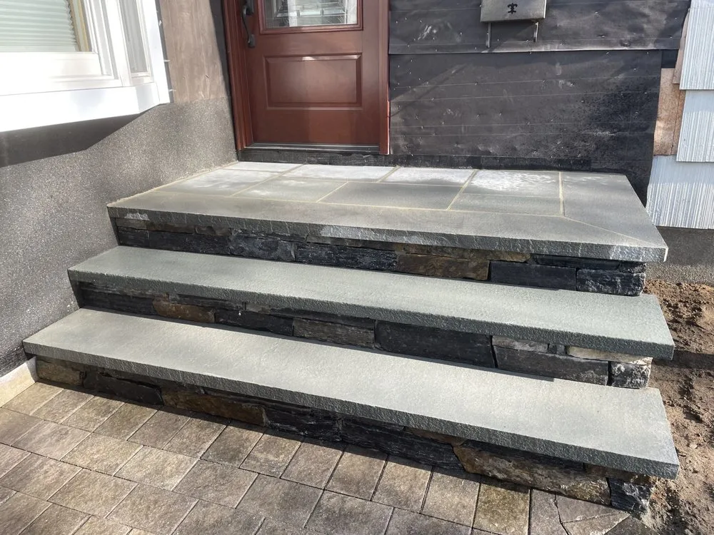 Top-rated residential landscaping for residential properties in Copiague, NY by Sivirian Landscaping and Masonry